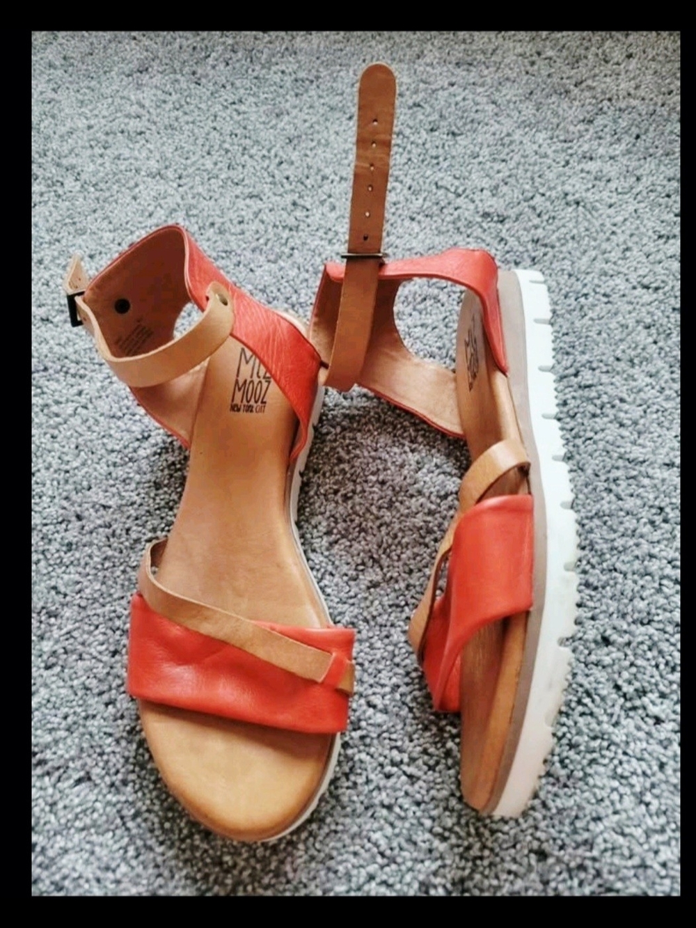 Miz Mooz Leathercsabdals Size US 9 Or Euro 40